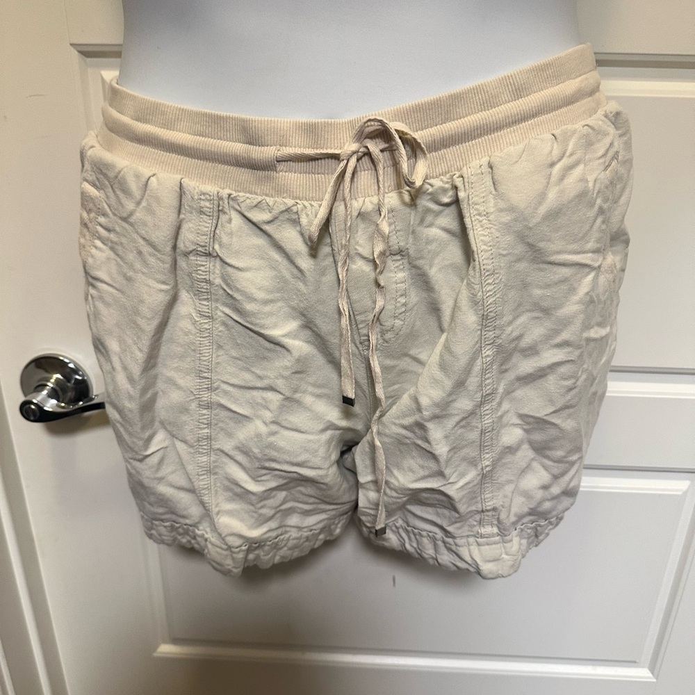 Lane Bryant Soft khaki Linen shorts